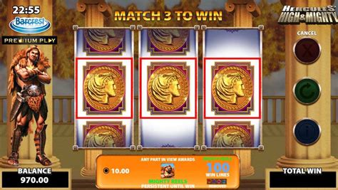 hercules high and mighty casino game